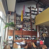 Il soppalco e la libreria at Arbusto in Faenza