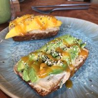 Avocado Stullen  at Energetic Life  in Stuttgart