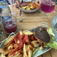 jackfruit burger   at Energetic Life  in Stuttgart