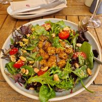 Zero Calorie Noodle Salad w/ Tempeh at Energetic Life  in Stuttgart