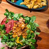 Coconut Bacon Mango Bowl + Ayurvedic Burger  at Energetic Life  in Stuttgart