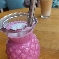 Pink superfood beauty smoothie at Energetic Life  in Stuttgart