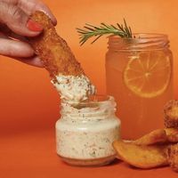 tirinhas de maré  at Vegan Ti Burguer  in Rio De Janeiro