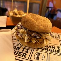 hamburguer de jaca td pra mim  at Vegan Ti Burguer  in Rio De Janeiro