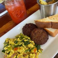 tofu scramble at Untoasted in Pembroke Park