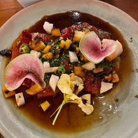 Watermelon Tiradito at Mezcal & Sal in Puerto Vallarta