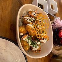 Popcorn (Fried Coliflour) at Mezcal & Sal in Puerto Vallarta