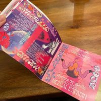 Unaccessible Menu at Mezcal & Sal in Puerto Vallarta