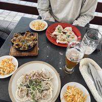 Leckere vegane Pierogi ♥️  at Pod Przykrywką in Wroclaw