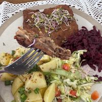 Pork chop action   at Pod Przykrywką in Wroclaw