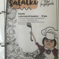 Menu  at Pod Przykrywką in Wroclaw