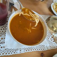 Tomato soup at Pod Przykrywką in Wroclaw