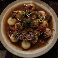 Gulasch Stroganoff at Pod Przykrywką in Wroclaw