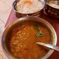 Vegan main course at Indien Mirchi in Radolfzell