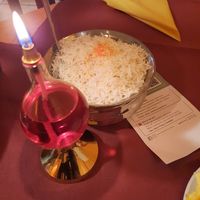 Basmati rice at Indien Mirchi in Radolfzell