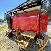 Seating  at FED BY NATURE in Limassol