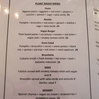 Make sure you ask for the plant based menu at Cafe Qu Bah in Morwell