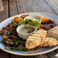 Antipasti vegan  at Marea in Rostock