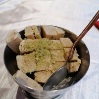 Gelato/sorbetto tipico indiano al pistacchio at Royal Taj in Treviglio