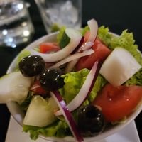 Side salad at Roatan Oasis in Roatan
