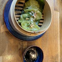 Vegan Dumplings  at Golden Rice in Augsburg