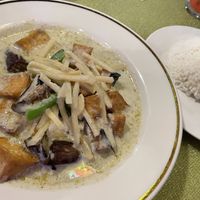 Green curry  at Mint Thai Cuisine in Punta Gorda