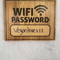 Vegan love!!  at Planeta Veggie in La Paz