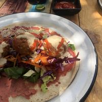   at Planeta Veggie in La Paz