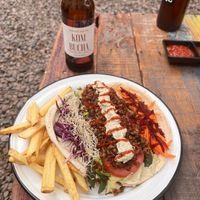   at Planeta Veggie in La Paz