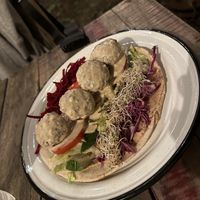 Shiba wrap  at Planeta Veggie in La Paz