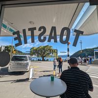Nice view at Toastie Picton in Picton