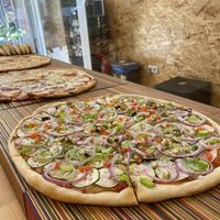   at Pizza Raval in Barcelona