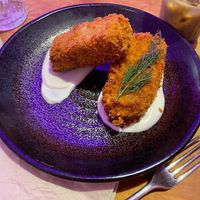 Long Arincini at Cinnamon & Co in West End
