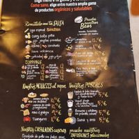 Carte 2 at Senpan in A Coruna