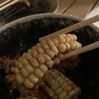 Corn “ribs"  at CanoeHouse in Waimea
