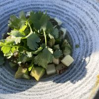 Heart of palm salad - the sauce!!!  at CanoeHouse in Waimea