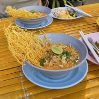 Vegan khao soi at The Angels in Koh Lanta