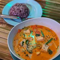 Red Curry with Tofu at The Angels in Koh Lanta