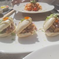 Bao buns at Semsa Beach in Calpe
