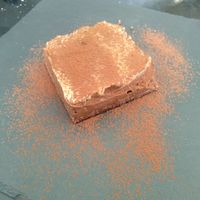 Tiramisú at Crucina Restaurante in Madrid