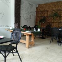 Interior at Crucina Restaurante in Madrid