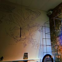 beautiful interior at Crucina Restaurante in Madrid