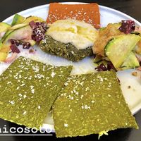 Burger at Crucina Restaurante in Madrid