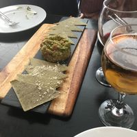 Nachos, porción pequeña pero deliciosa at Crucina Restaurante in Madrid