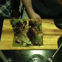 Pizza at Crucina Restaurante in Madrid