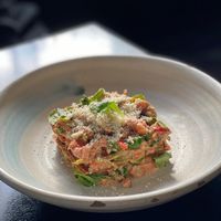 Lasagna  at Crucina Restaurante in Madrid