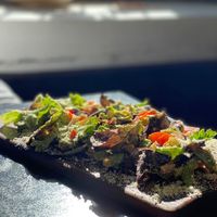 Italian salad at Crucina Restaurante in Madrid