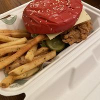 Vegan truffle chickn sandwich takeout  at Buns in North West London
