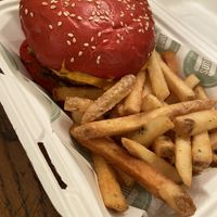 Vegan chick sandwich with guacamole takeout  at Buns in North West London