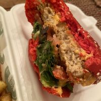 More of the vegan chick  at Buns in North West London